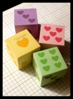 Dice : Dice - 6D - Hearts of Foam by Oriental Trading - Ebay Jan 2012